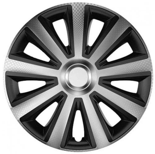 Τάσια Versaco Carbon Aviator Ασημί / Μαύρο - 13" - 4τμχ.