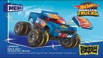 HOT WHEELS MEGA MOSTER TRUCKS RACE ACE MOSTER TRUCK- HMM49