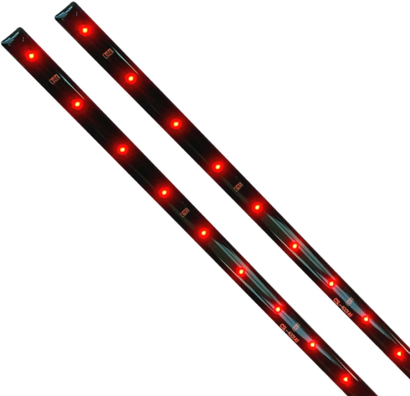 Διακοσμητικός Φωτισμός Led Ταινία 12Volt 40cm Μπλε 2 Τεμάχια