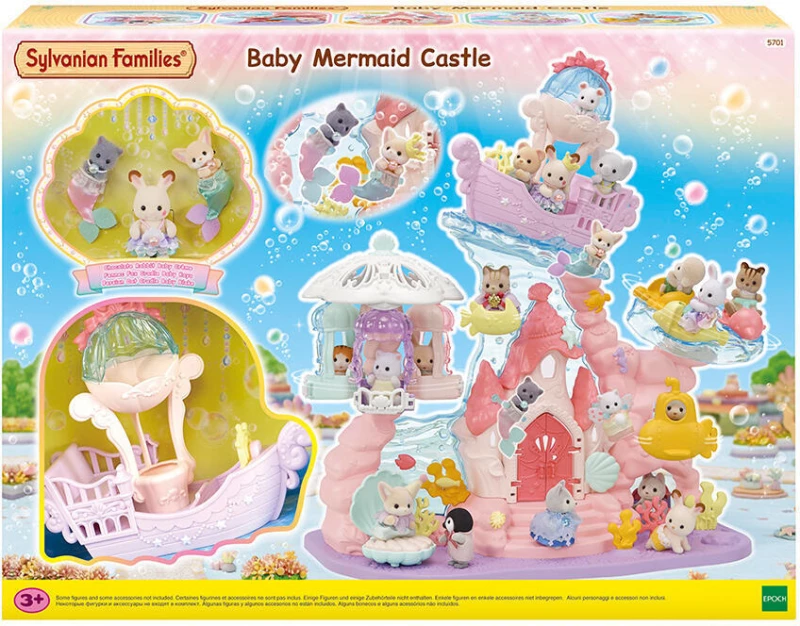 THE SYLVANIAN FAMILIES ΚΑΣΤΡΟ ΓΙΑ ΓΟΡΓΟΝΕΣ ΜΩΡΑ (#5701)