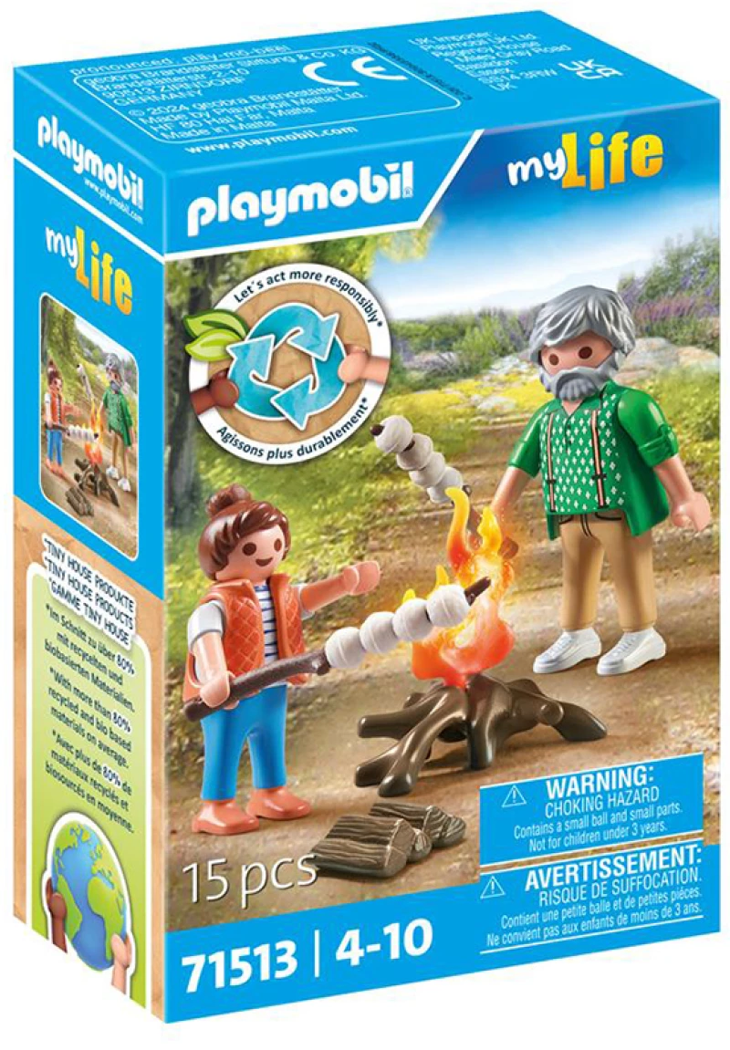 PLAYMOBIL CITY LIFE ΜΠΑΡΜΠΕΚΙΟΥ ΜΕ ΖΑΧΑΡΩΤΑ (#71513)