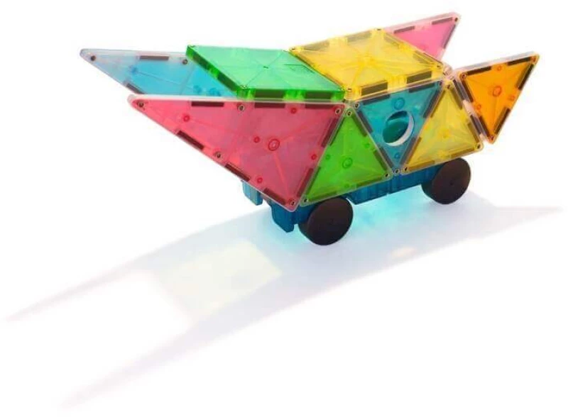 Magna-Tiles Μαγνητικό Παιχνίδι 50τμχ "Grand Prix" (15850)