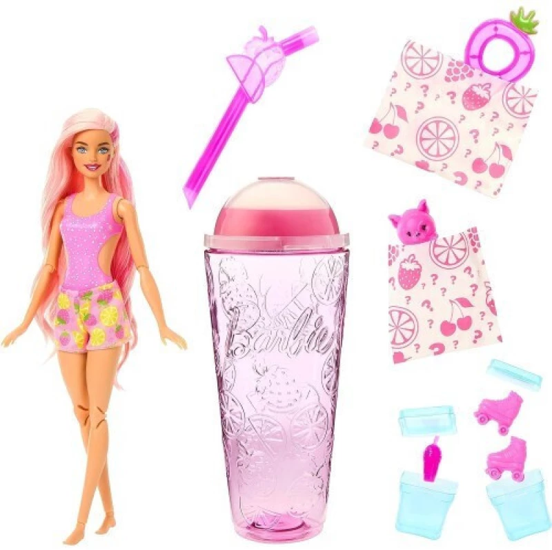 ΠΑΙΧΝΙΔΟΛΑΜΠΑΔΑ BARBIE POP REVEAL ΦΡΑΟΥΛΑ ΛΕΜΟΝΙ- HNW41