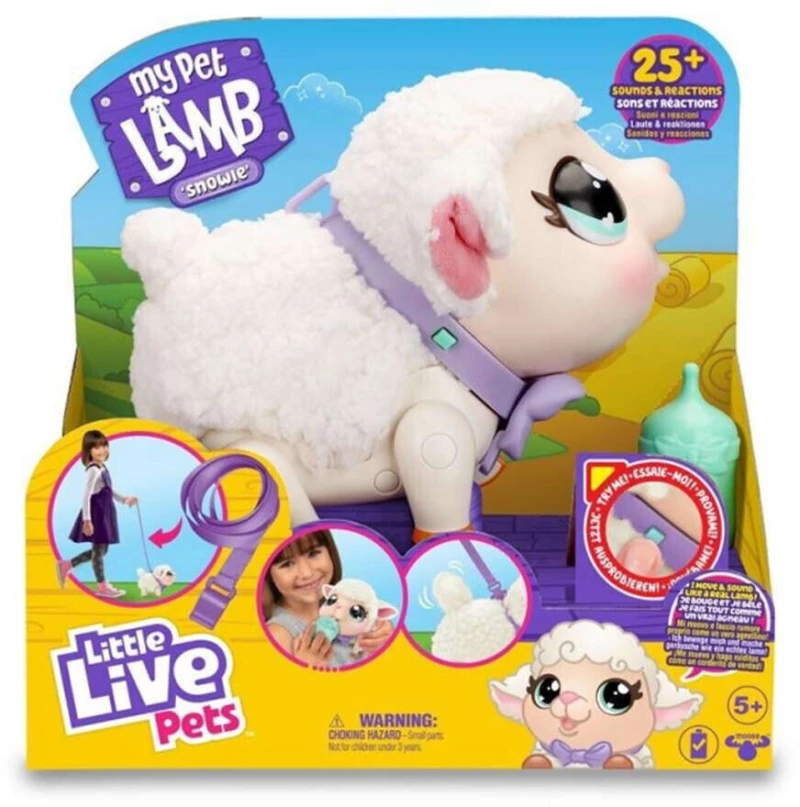 LITTLE LIVE PETS ΦΡΑΝΚΙ ΤΟ ΑΡΝΑΚΙ ΗΛΕΚΤΡΟΝΙΚΟ PET- LPK00010