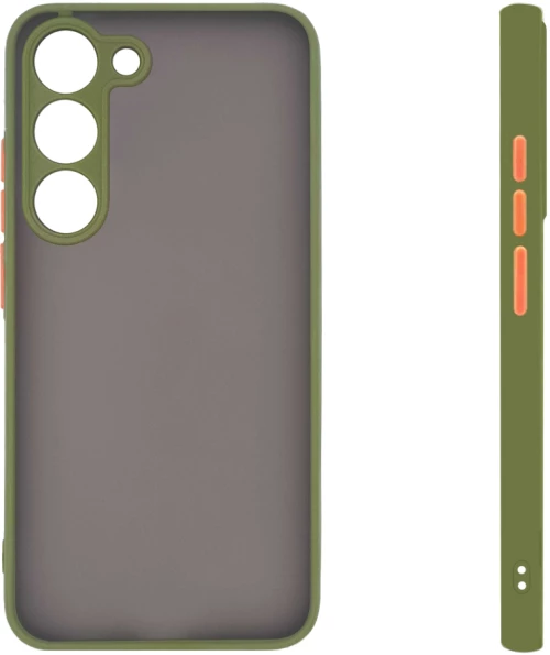 Θήκη Σιλικόνης Color Button Bumper Sonique Samsung Galaxy S23 Plus Πράσινο Ανοιχτό - Sonique - Πράσινο Ανοιχτό - Galaxy S23 Plus