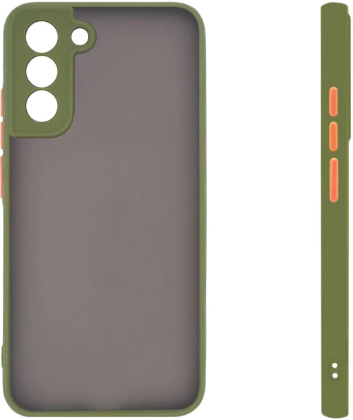 Θήκη Σιλικόνης Color Button Bumper Sonique Samsung Galaxy S22 Πράσινο Ανοιχτό - Sonique - Πράσινο Ανοιχτό - Galaxy S22