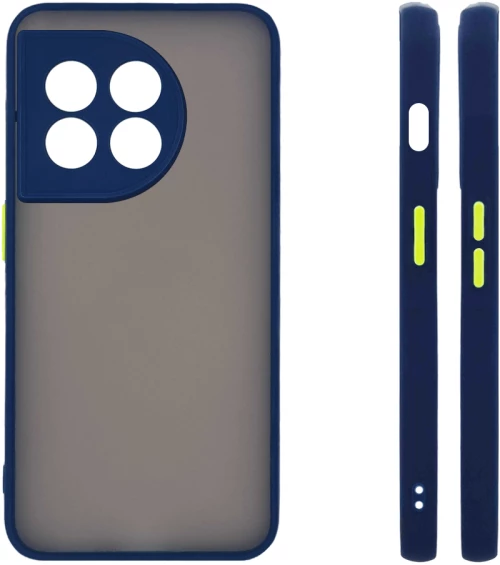 Θήκη Σιλικόνης Color Button Bumper Sonique OnePlus OnePlus 11 5G Μπλέ - Sonique - Μπλέ - OnePlus 11 5G - Θήκες Πλάτης