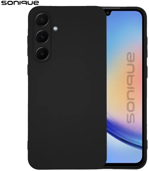 Θήκη Σιλικόνης My Colors Sonique Samsung Galaxy A35 5G Μαύρο - Sonique - Μαύρο - Galaxy A35 5G