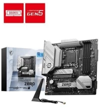 MSI B760M Project Zero Wi-Fi Motherboard Micro ATX με Intel 1700 Socket  (7E14-001R)