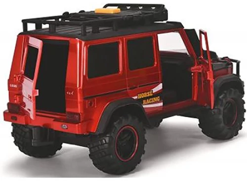 Dickie Toys Τζιπ Με Τρέιλερ & Άλογο Horse Racing - 203837018