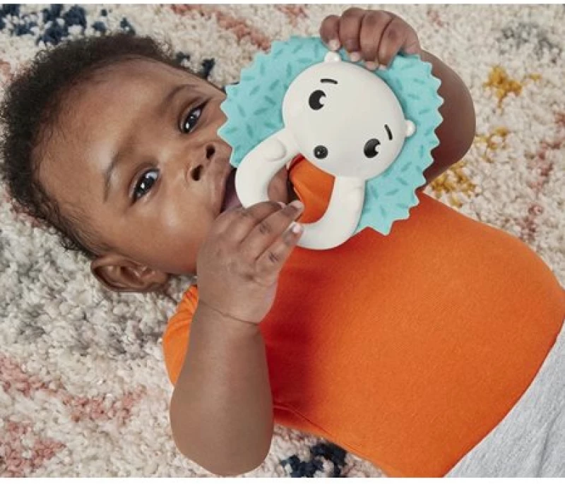 Fisher Price Βρεφική Κουδουνίστρα Hold & Jingle Hedgehog - HKD72
