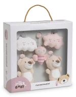 Interbaby Bear Μουσικό Carrousel Pink