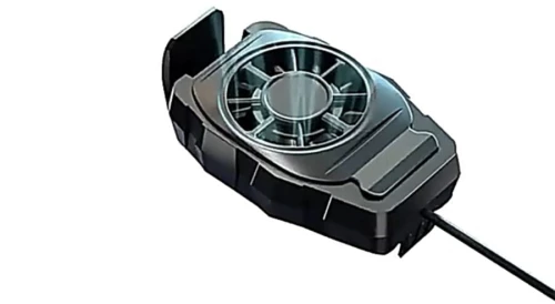 S05 Ανεμιστηράκι Κινητού σε Μαύρο χρώμα