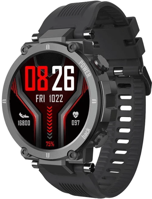 KOSPET RAPTOR Smartwatch-Μαύρο