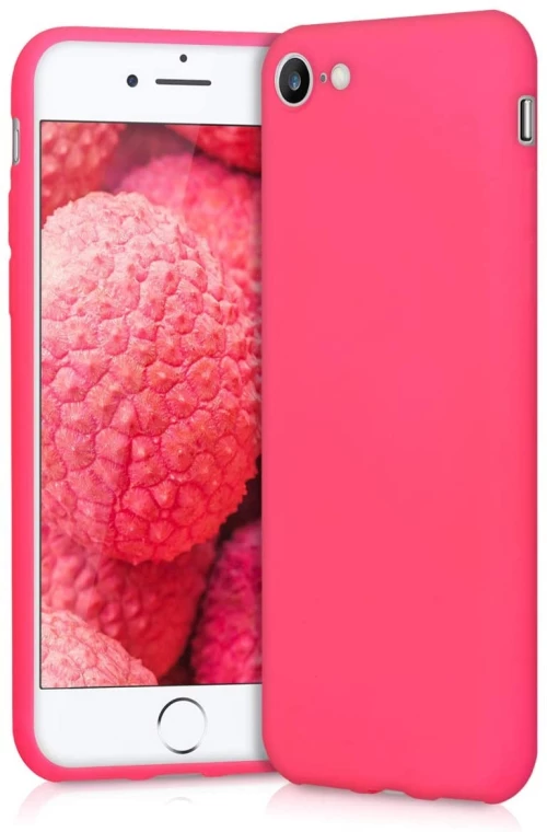 KWmobile Θήκη Σιλικόνης Apple iPhone SE 2022 / 2020 / 8 / 7 - Neon Pink (43411.77)