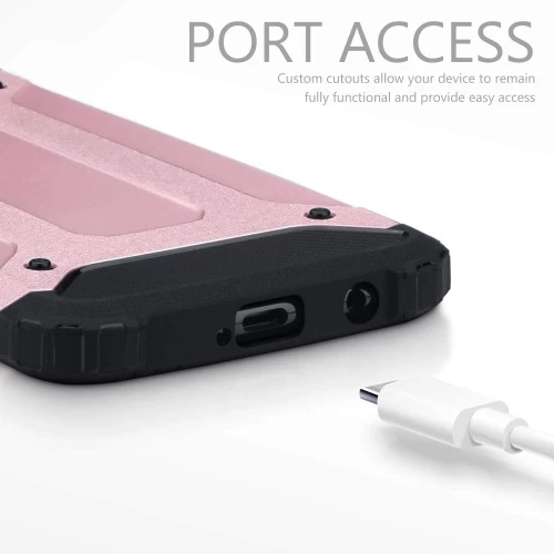 Terrapin Ανθεκτική Θήκη Double Layer Impact Huawei Mate 30 Lite - Rose Gold (131-083-118)