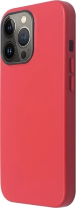Vivid PU Leather Case - Σκληρή Θήκη Magsafe Apple iPhone 13 Pro - Red (VIMAGLE197RD)