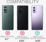 KWmobile Soft Flexible Rubber Cover - Θήκη Σιλικόνης OnePlus 9 - Tawny Red (56040.190)