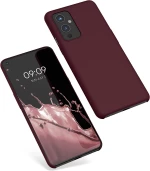 KWmobile Soft Flexible Rubber Cover - Θήκη Σιλικόνης OnePlus 9 - Tawny Red (56040.190)