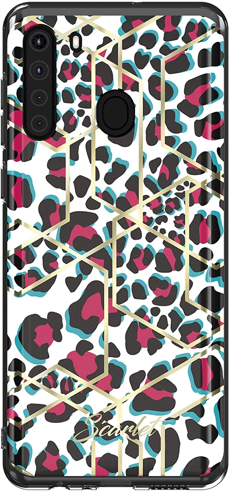 Ghostek Θήκη Stylish Scarlet Samsung Galaxy A21 - Pink Leopard (SCACAS038)
