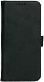 Rosso Deluxe Δερμάτινη Θήκη Πορτοφόλι OnePlus Nord - Black (8719246258275)