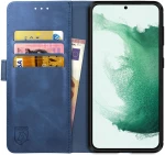 Rosso Element PU Θήκη Πορτοφόλι Samsung Galaxy S22 Plus 5G - Blue (8719246343131)