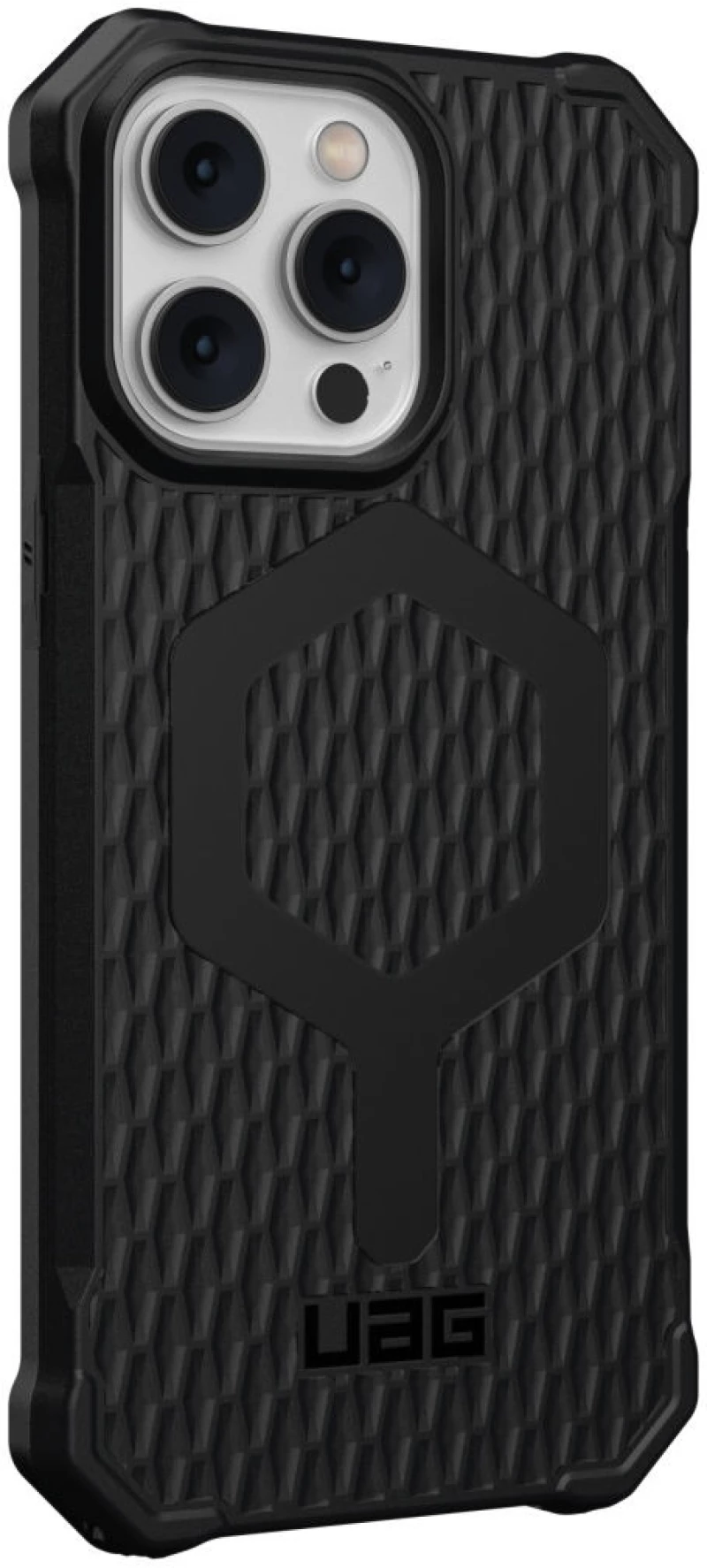 UAG Essential Armor Ανθεκτική MagSafe θήκη Σιλικόνης - Apple iPhone 14 Pro Max - Black (114088114040)