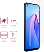 Rosso Ultra Clear Screen Protector - Μεμβράνη Προστασίας Οθόνης - Oppo Reno8 Pro - 2 Τεμάχια (8719246375613)