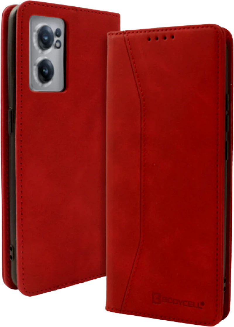 Bodycell Θήκη - Πορτοφόλι OnePlus Nord CE 2 5G - Red (5206015017568)