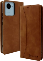 Bodycell Θήκη - Πορτοφόλι Realme C30 - Brown (5206015011894)