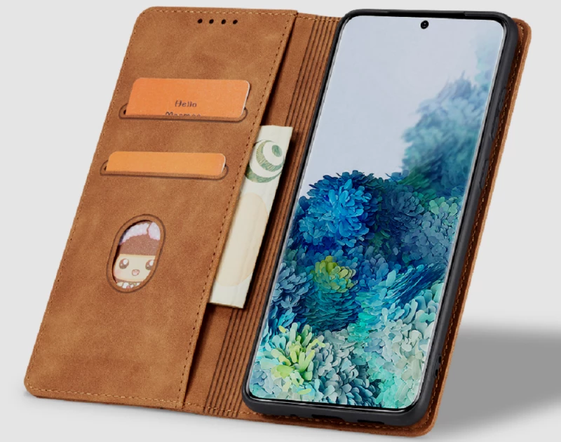 Bodycell Θήκη - Πορτοφόλι Xiaomi 12 Lite - Brown (5206015005046)