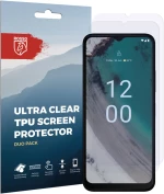 Rosso Ultra Clear Screen Protector - Μεμβράνη Προστασίας Οθόνης - Nokia C32 - 2 Τεμάχια (8719246409349)