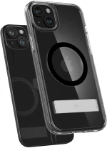 Spigen Ultra Hybrid S MagFit - Διάφανη Θήκη MagSafe - Apple iPhone 15 - Black (ACS06808)