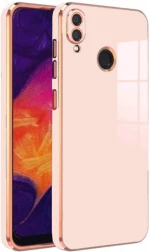 Bodycell Gold Plated - Θήκη Σιλικόνης Xiaomi Redmi Note 7 / Note 7 Pro - Pink (5206015071881)