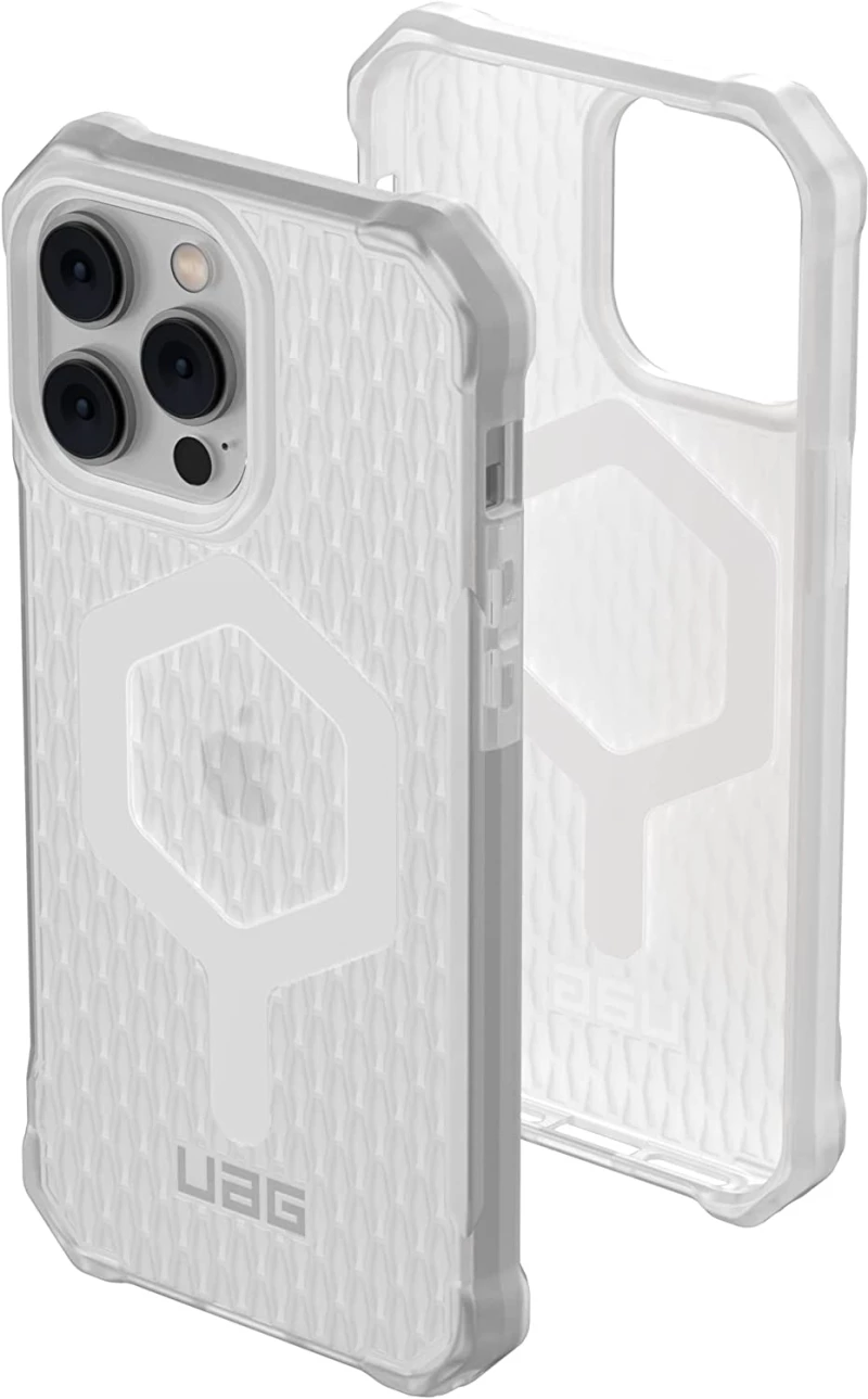 UAG Essential Armor Ανθεκτική MagSafe θήκη Σιλικόνης - Apple iPhone 14 Pro Max - Frosted Ice (114088110243)