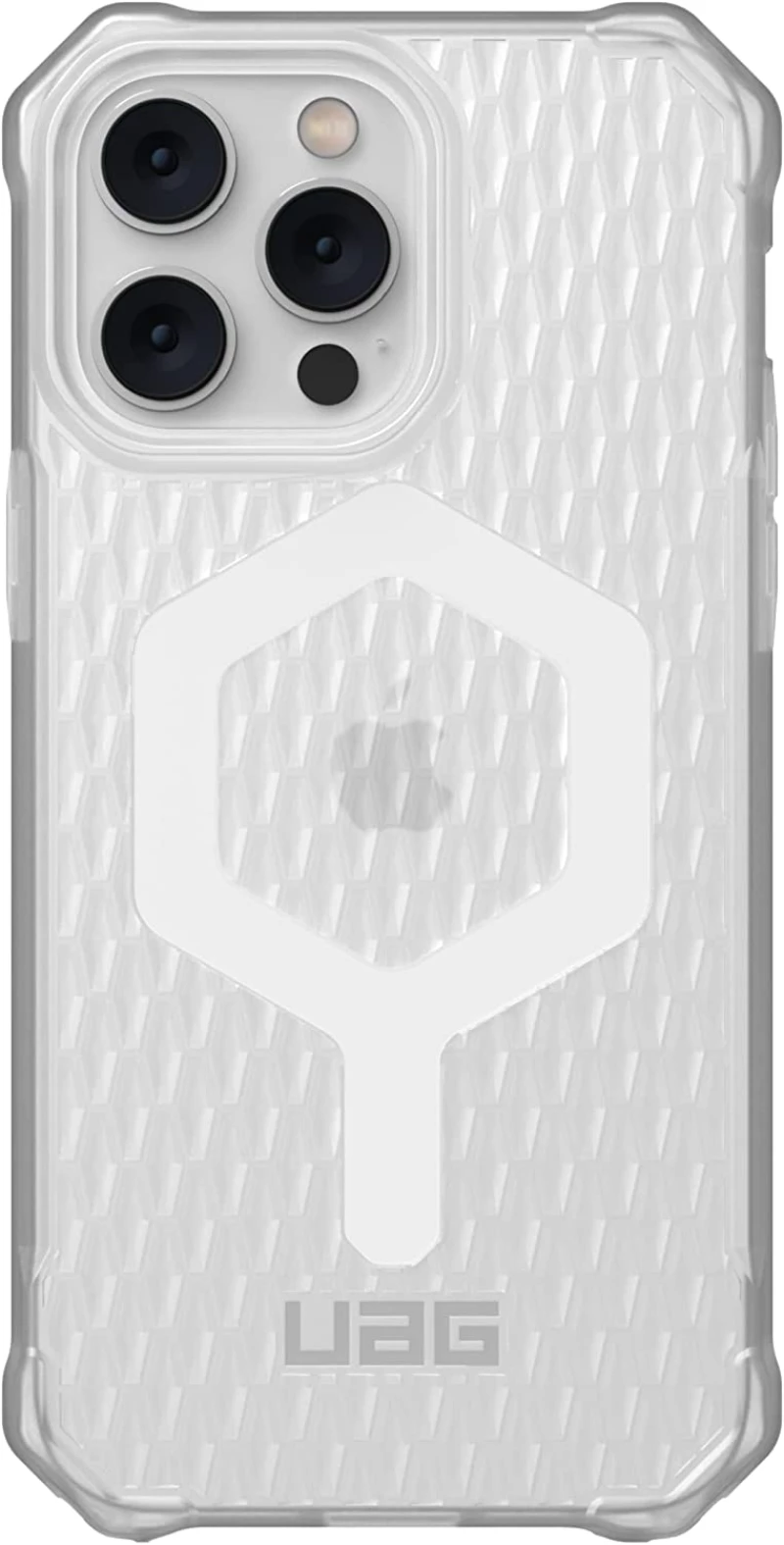 UAG Essential Armor Ανθεκτική MagSafe θήκη Σιλικόνης - Apple iPhone 14 Pro Max - Frosted Ice (114088110243)