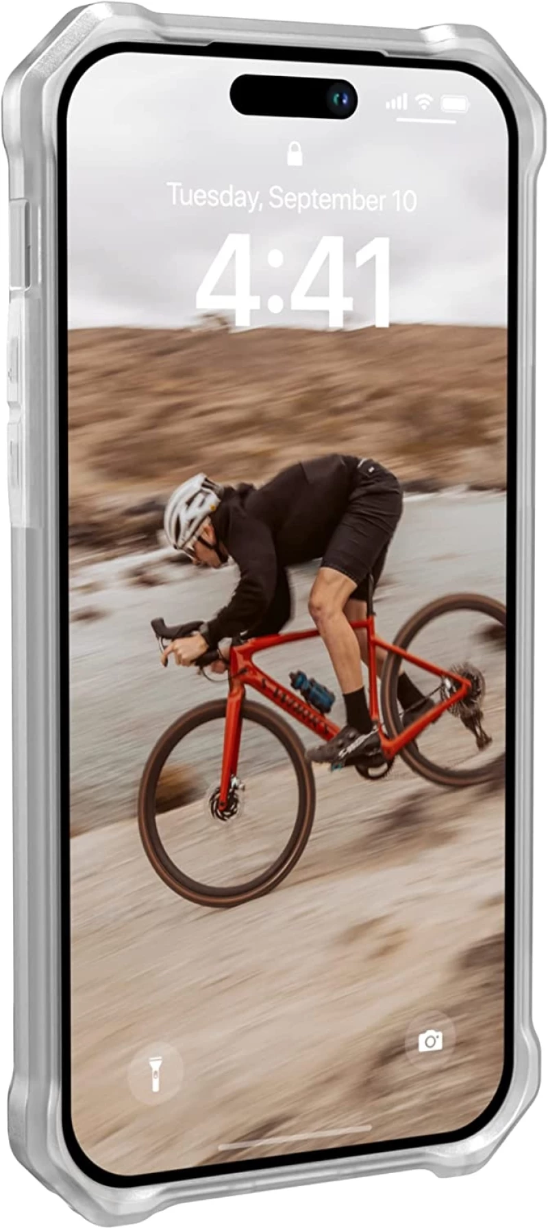 UAG Essential Armor Ανθεκτική MagSafe θήκη Σιλικόνης - Apple iPhone 14 Pro Max - Frosted Ice (114088110243)