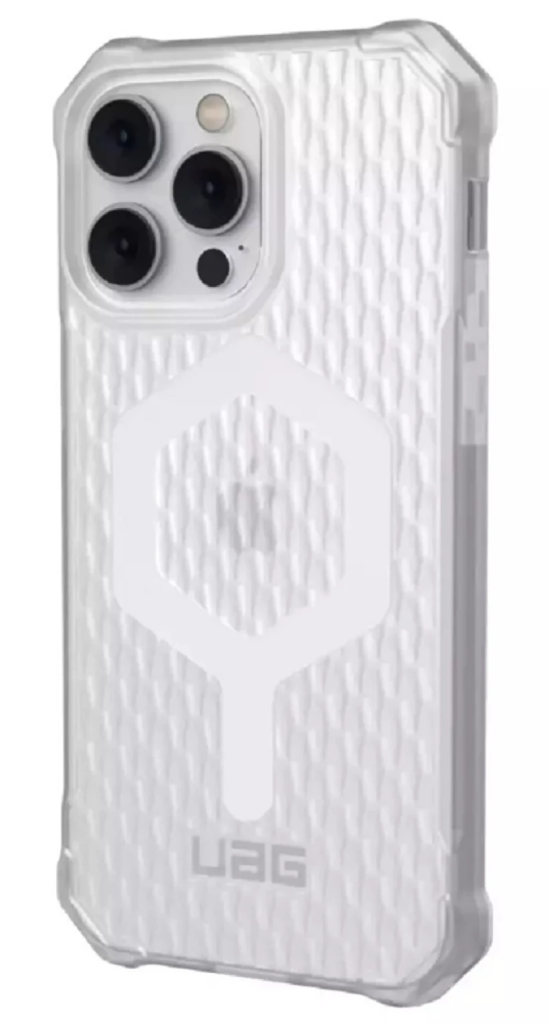 UAG Essential Armor Ανθεκτική MagSafe θήκη Σιλικόνης - Apple iPhone 14 Pro Max - Frosted Ice (114088110243)