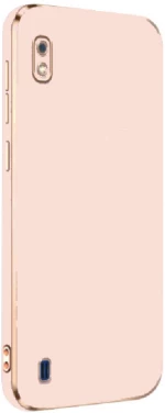 Bodycell Gold Plated - Θήκη Σιλικόνης Samsung Galaxy A10 - Pink (5206015070969)