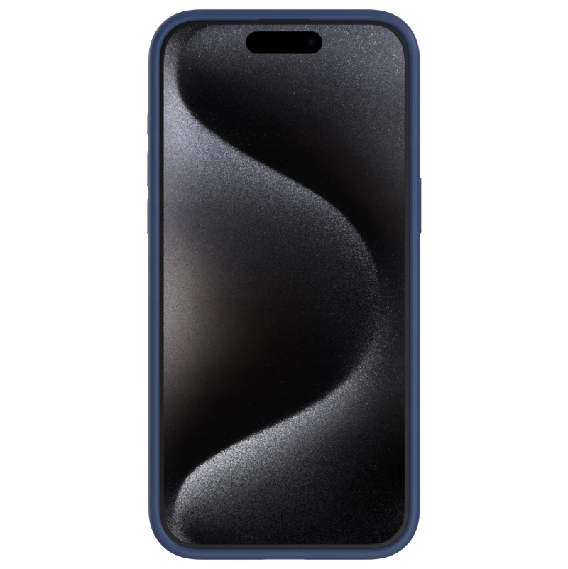 Spacecase Hybrid MagSafe - Σκληρή Ημιδιάφανη Θήκη MagSafe - Apple iPhone 15 Pro Max - Dark Blue (5905719103248)