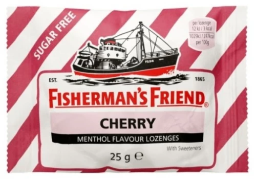 Fisherman's Friend Με Γεύση Κεράσι Χωρίς Σάκχαρα 25 Gr