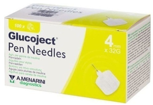 Glucoject Pen Needles 32g 4mm 100τμχ