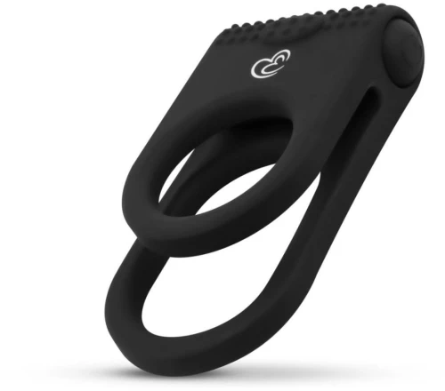 Δαχτυλίδι Πέους Easytoys Double Vibrating Admire Μαύρο