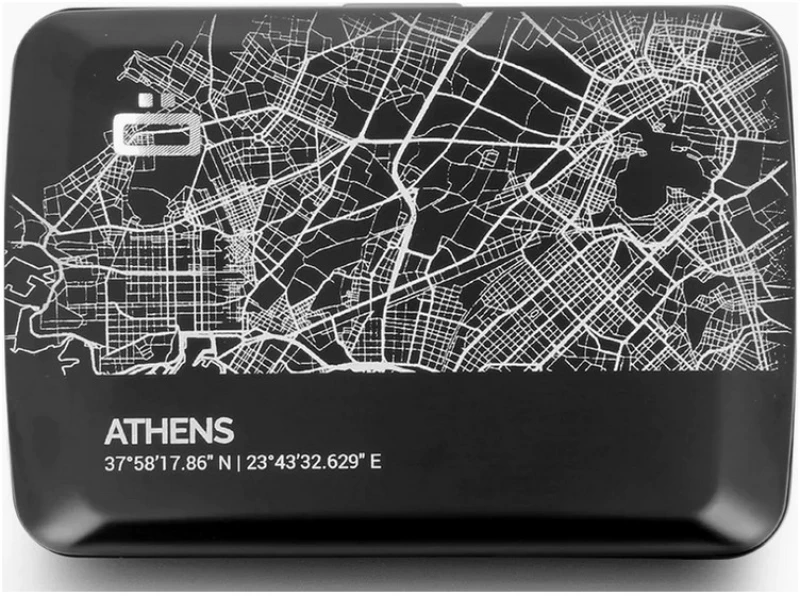 Ogon Πορτοφόλι & Θήκη Καρτών / Stockholm V2 City Map Athens 3760127772477