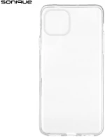 Θήκη Σιλικόνης Sonique Crystal Clear Apple (Big Hole) iPhone 15 Διάφανο - Sonique - Διάφανο - iPhone 15 - Θήκες Πλάτης