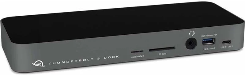 OWC USB-C Docking Station με DisplayPort 4K PD Ethernet και συνδεση 2 Οθονών Γκρι (OWCTB3DK14PSG)