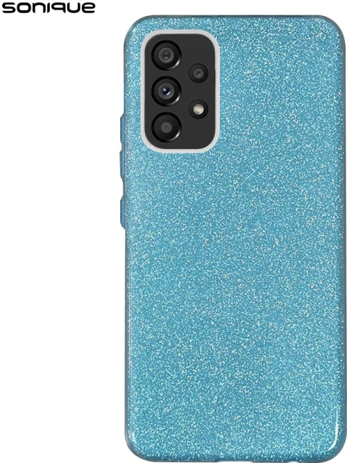 Θήκη Σιλικόνης Sonique Shiny Samsung Galaxy A53 5G Γαλάζιο - Sonique - Γαλάζιο - Galaxy A53 5G - Θήκες Πλάτης