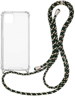 Θήκη Σιλικόνης με Κορδόνι Sonique Armor Clear Apple iPhone 11 Pro Max Rainbow Πράσινο - Sonique - Rainbow Πράσινο - iPhone 11 Pro Max - Θήκες Πλάτης