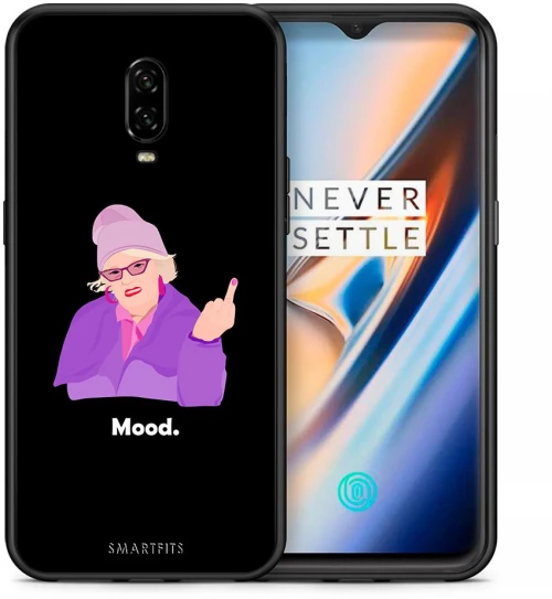 Grandma Mood Black - OnePlus 6T θήκη