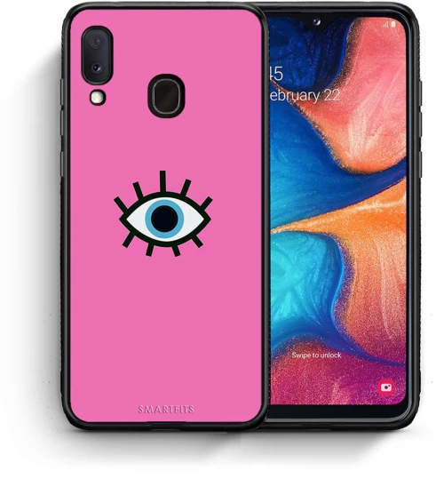 Blue Eye Pink - Samsung Galaxy A20e case